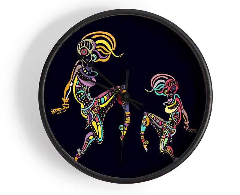 Contemporary Movement 16 Clock - Wallart-Direct UK