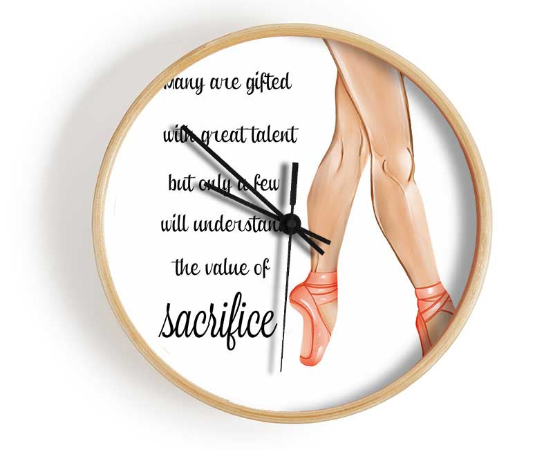 Ballerina Shoes 6 Clock - Wallart-Direct UK