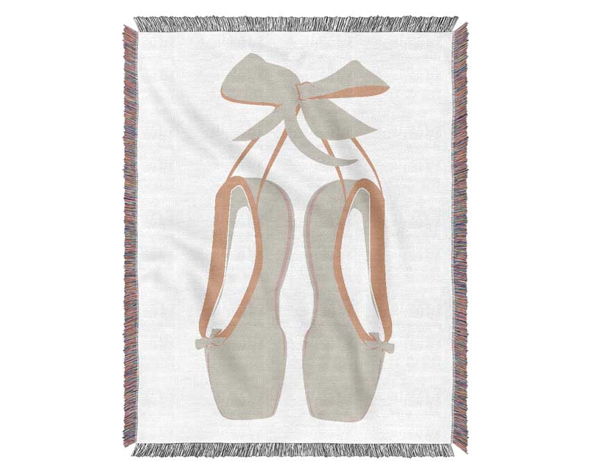 Ballerina Shoes 5 Woven Blanket