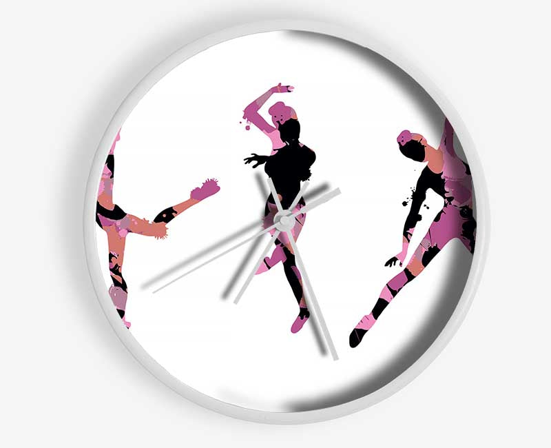 Modern 4 Clock - Wallart-Direct UK