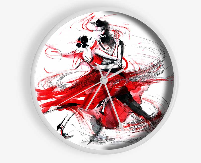 Flamenco 12 Clock - Wallart-Direct UK