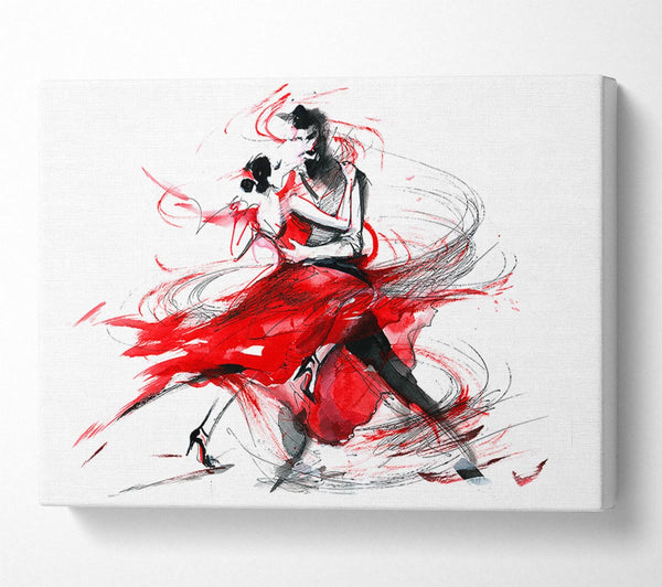 Picture of Flamenco 12 Canvas Print Wall Art