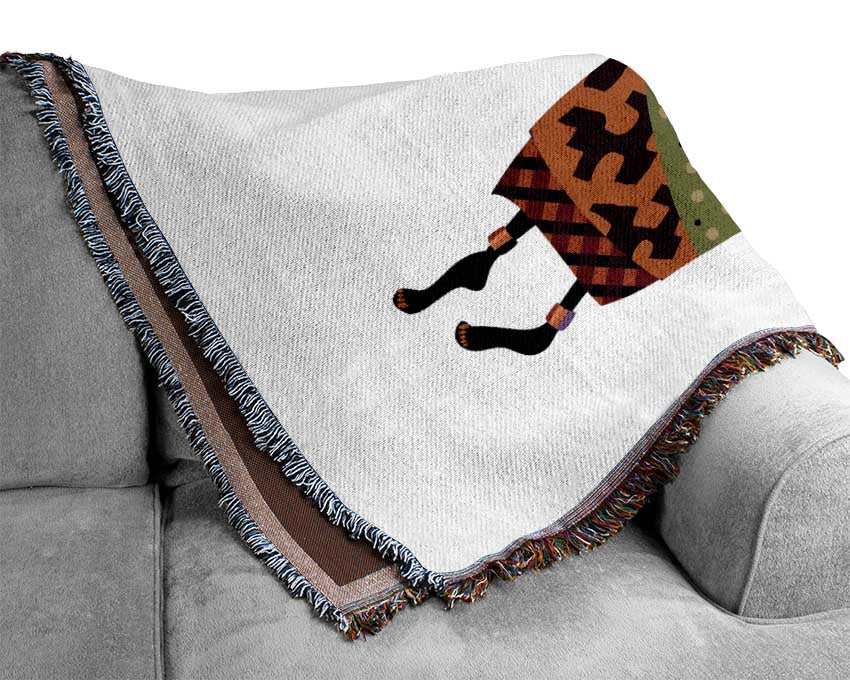 African Women 1 Woven Blanket