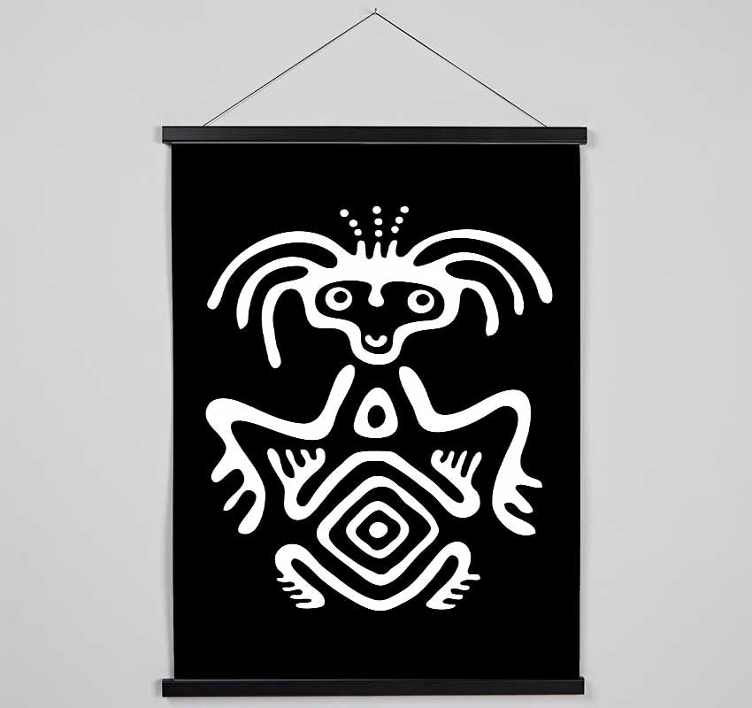 Mayan Art 2 Hanging Poster - Wallart-Direct UK