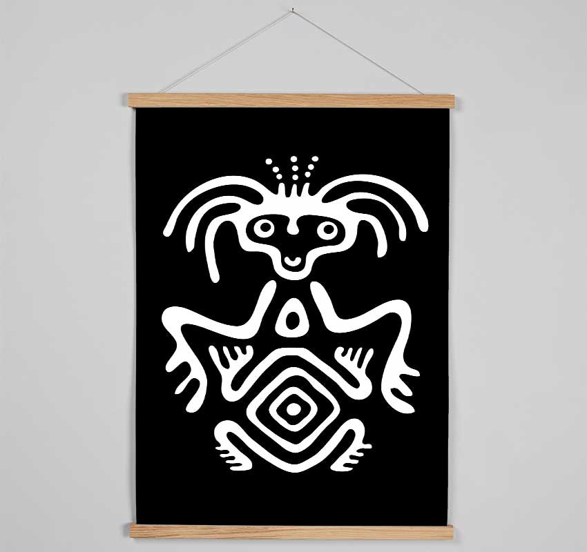 Mayan Art 2 Hanging Poster - Wallart-Direct UK