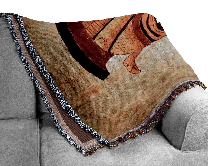 Egyptian King 1 Woven Blanket