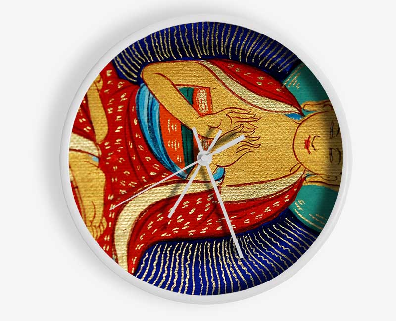 Buddha 2 Clock - Wallart-Direct UK