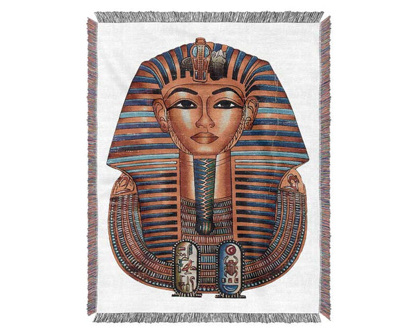 Egyptian King Tutankhamun Woven Blanket