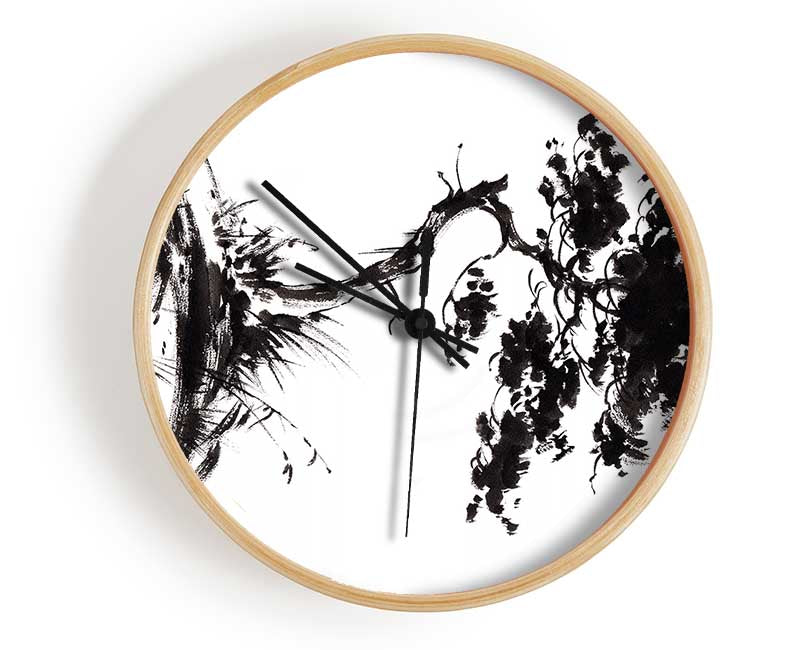 Japanese Bonsai Tree Clock - Wallart-Direct UK