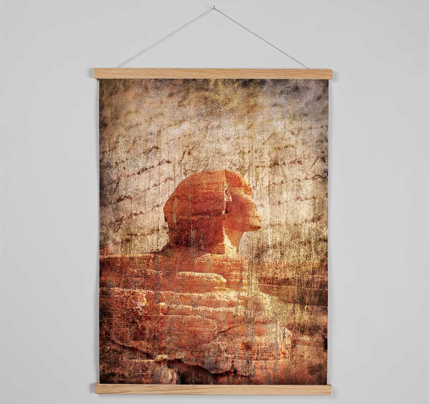 Egyptian Great Sphinx Of Giza 1 Hanging Poster - Wallart-Direct UK