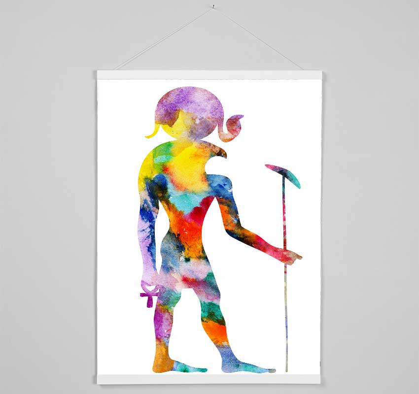 Egyptian God Horus Hanging Poster - Wallart-Direct UK