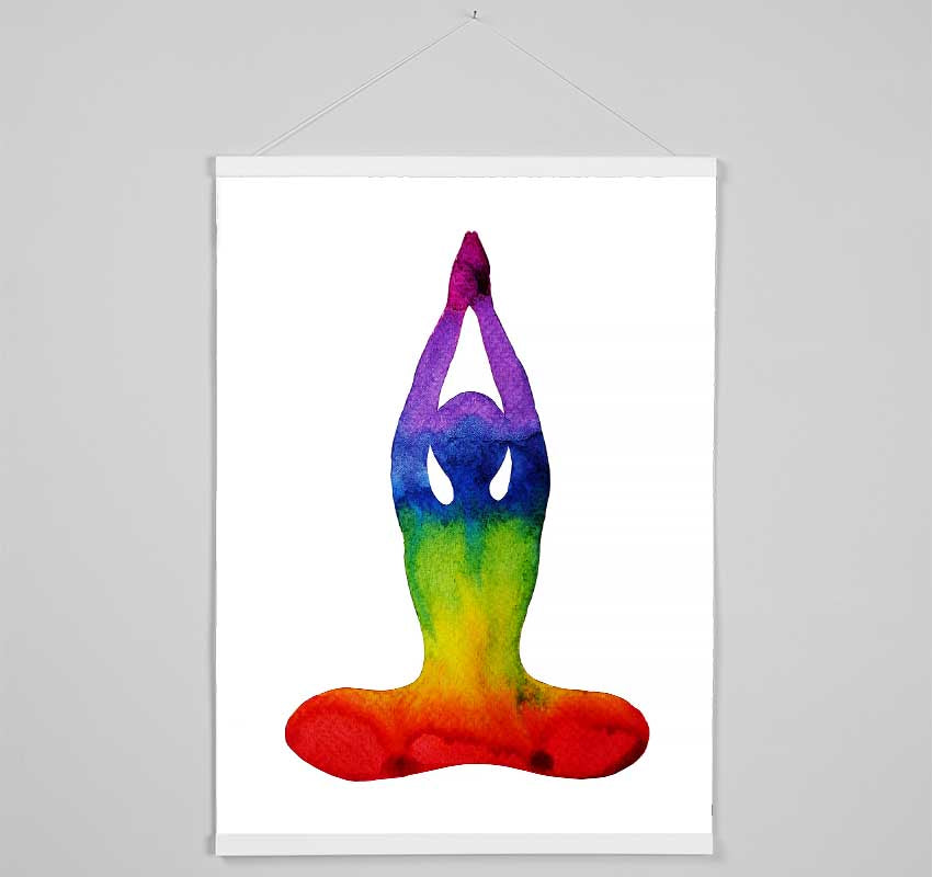 Chakra Colours 1 Hanging Poster - Wallart-Direct UK