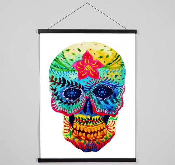 Mexican Skull 1 Hanging Poster - Wallart-Direct UK