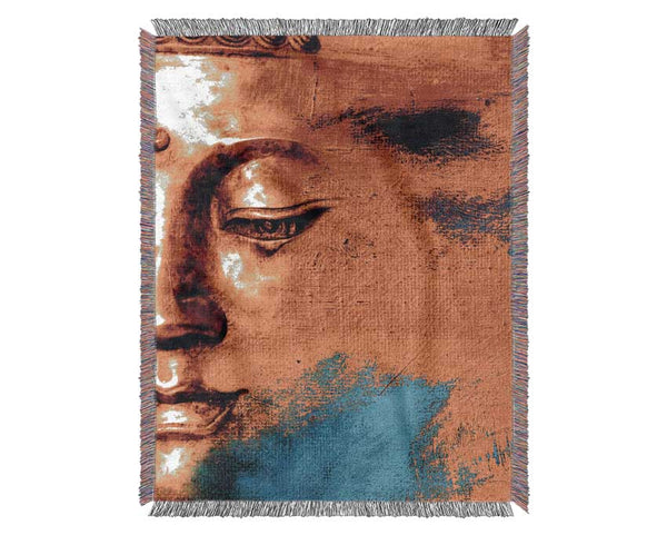 Buddha 5 Woven Blanket