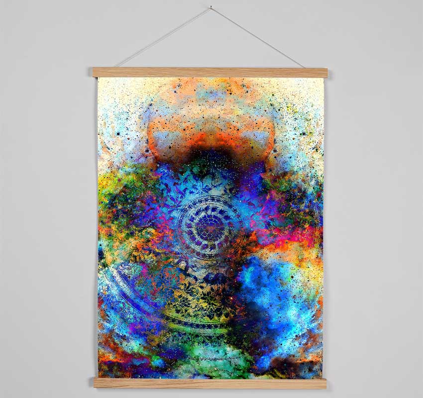 Mandala 4 Hanging Poster - Wallart-Direct UK