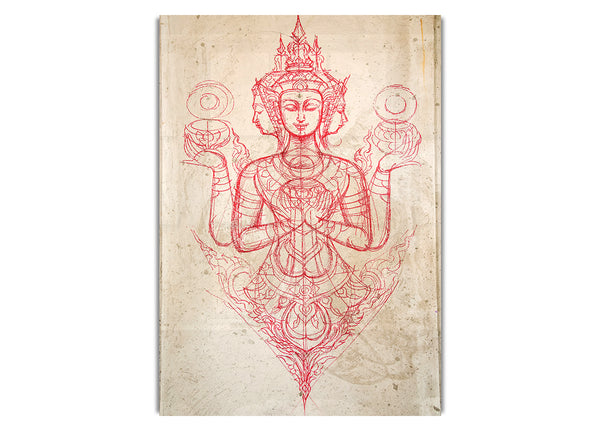 Hindu God Brahma