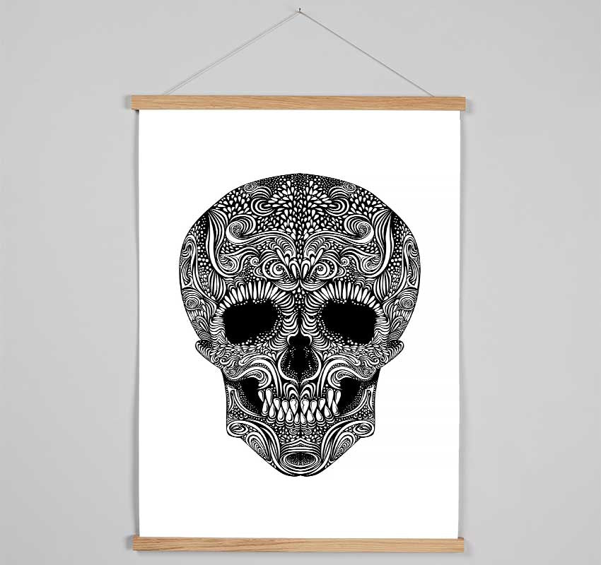 Mexican Skull 2 Hanging Poster - Wallart-Direct UK