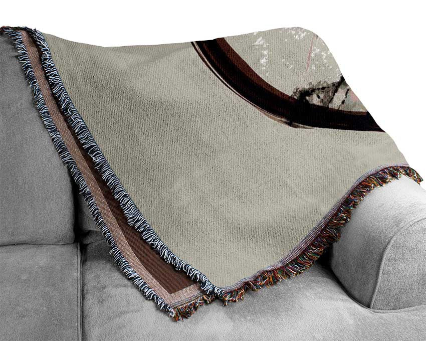 East Asian Mountain 1 Woven Blanket