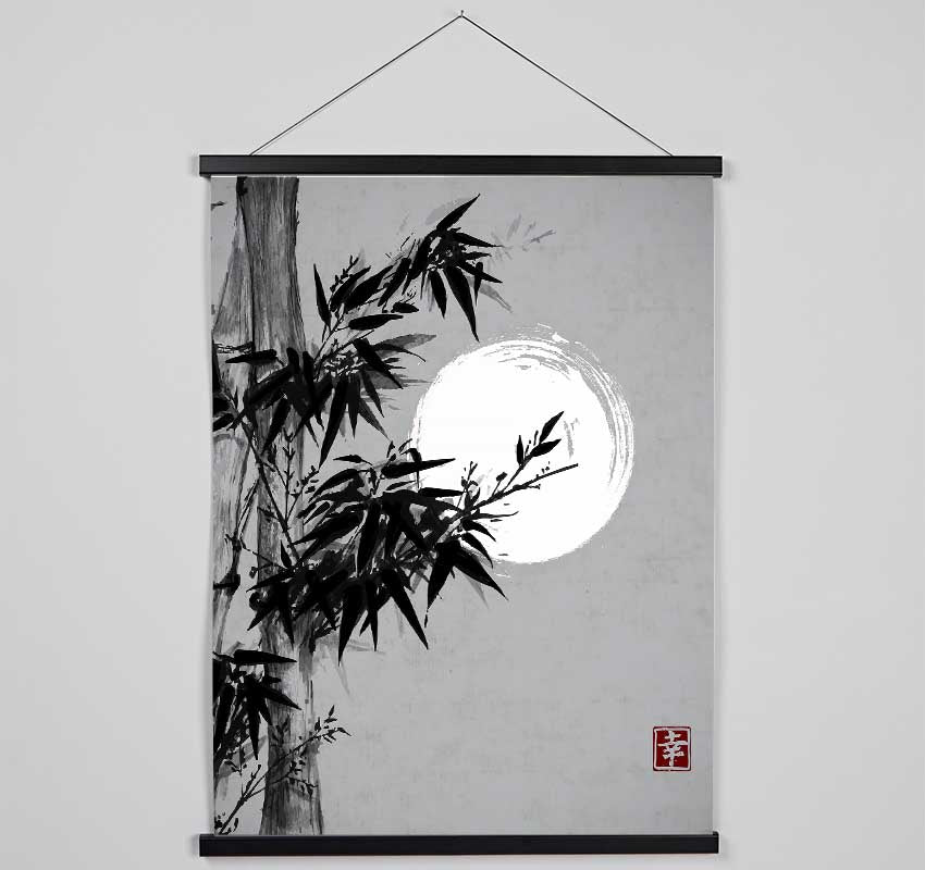 Chinese Bamboo 4 Hanging Poster - Wallart-Direct UK