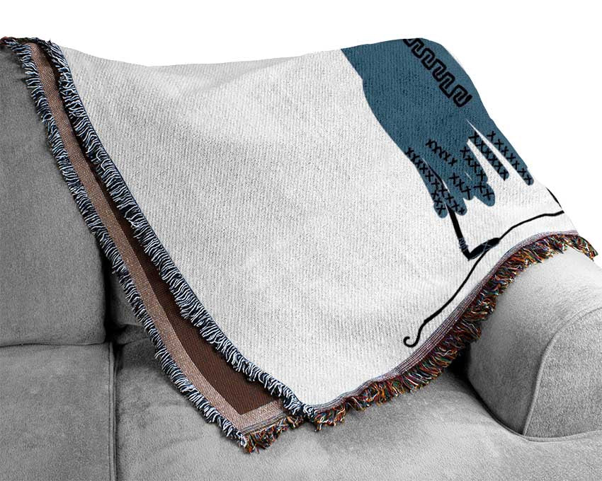 African Tribal Art 29 Woven Blanket