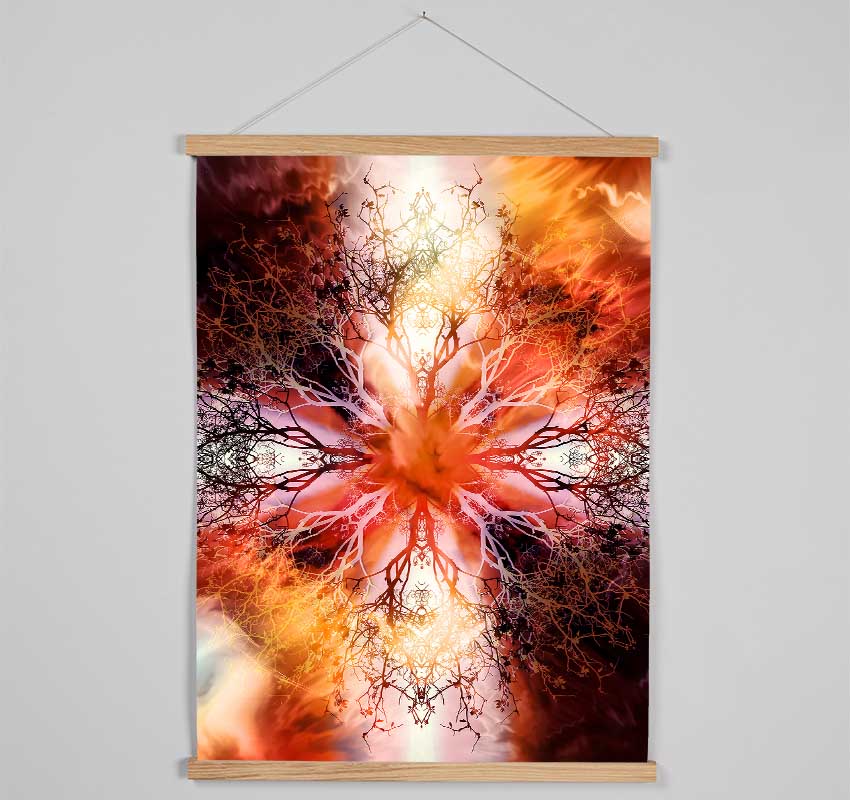 Tree Roots Of Life Hanging Poster - Wallart-Direct UK