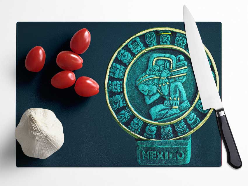 Mexican Art Glass Chopping Board