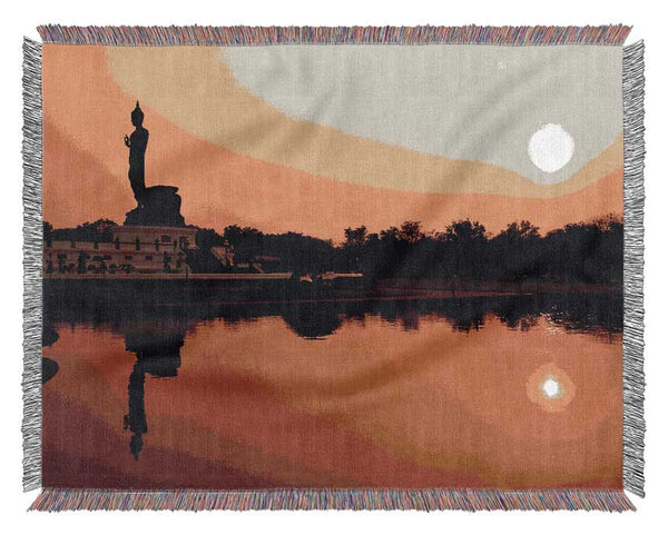 Buddha 23 Woven Blanket