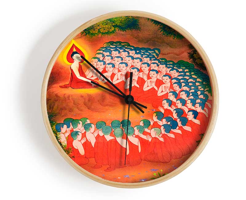 Buddha 20 Clock - Wallart-Direct UK