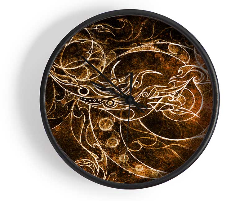 Dragon Of The Skies Clock - Wallart-Direct UK