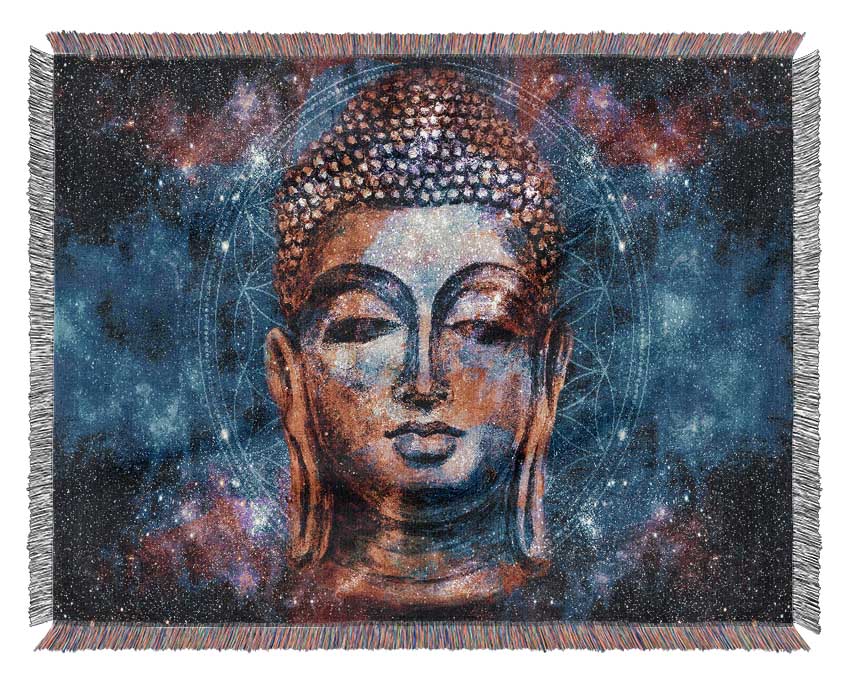 Buddha 16 Woven Blanket