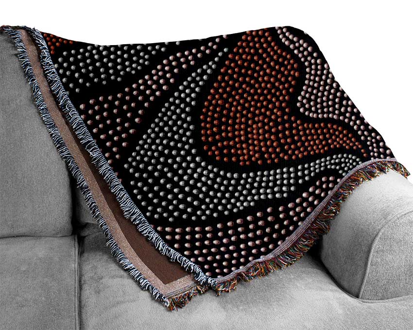 Aboriginal Pattern 10 Woven Blanket