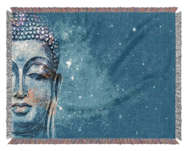 Buddha 15 Woven Blanket