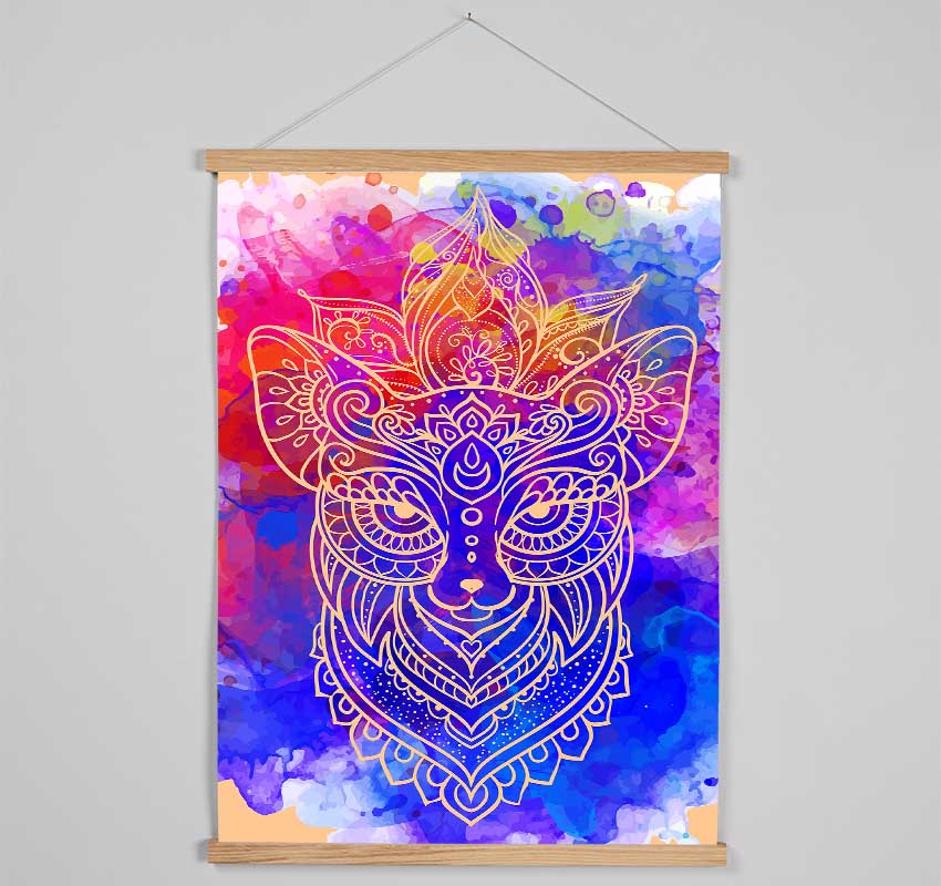 Art Of The Wolf Hanging Poster - Wallart-Direct UK