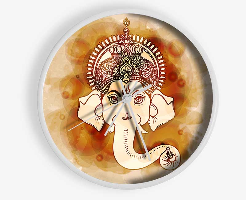 Hindu God Ganesha 6 Clock - Wallart-Direct UK