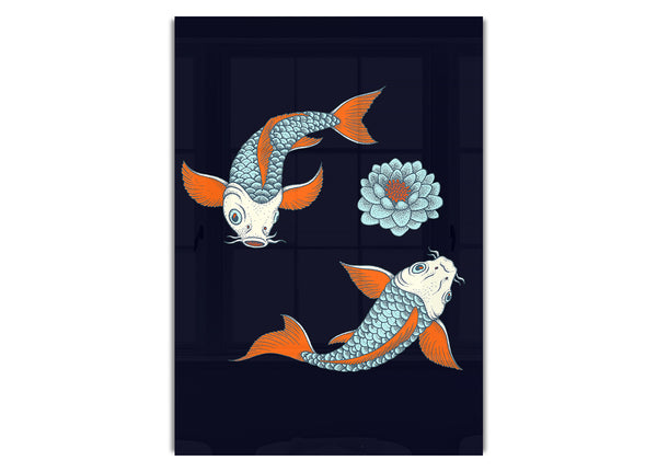 Japanese Koi Twins