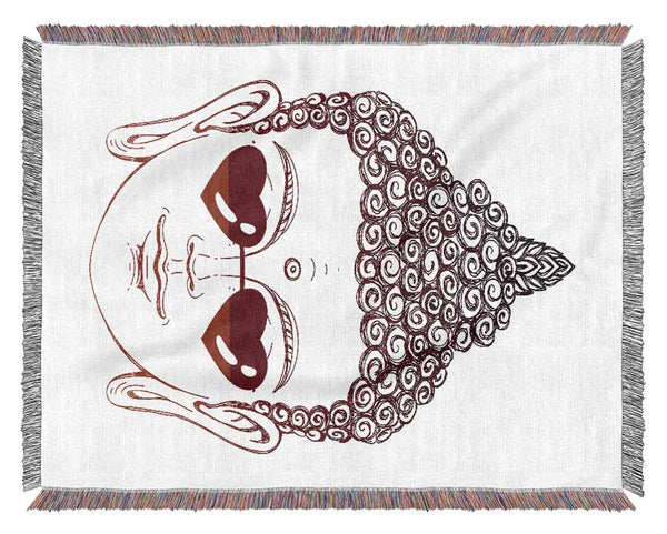 Buddha 14 Woven Blanket