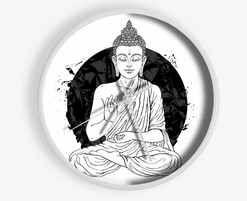 Buddha 13 Clock - Wallart-Direct UK