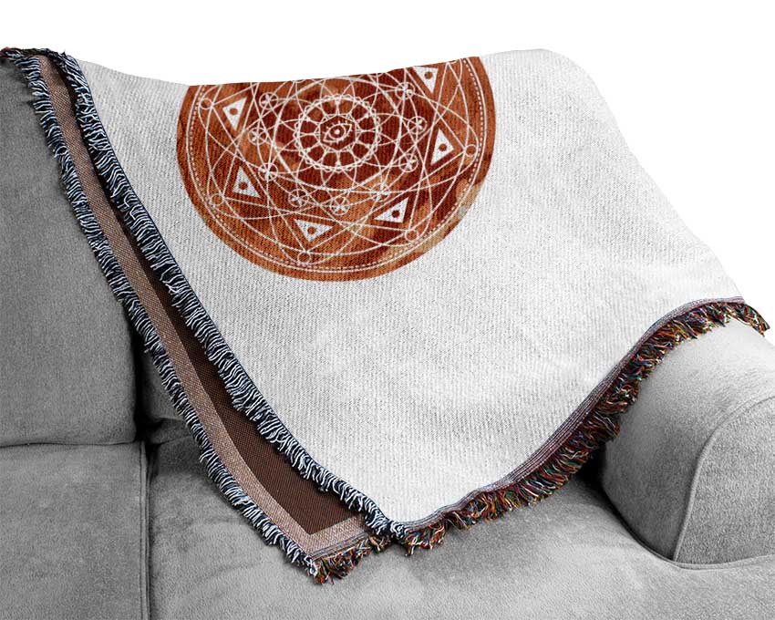 Indian Symbols Woven Blanket