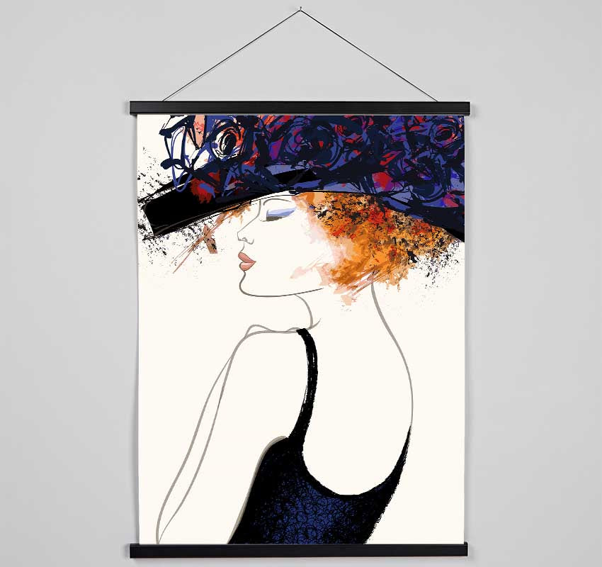 Hats Hats Hats Hanging Poster - Wallart-Direct UK