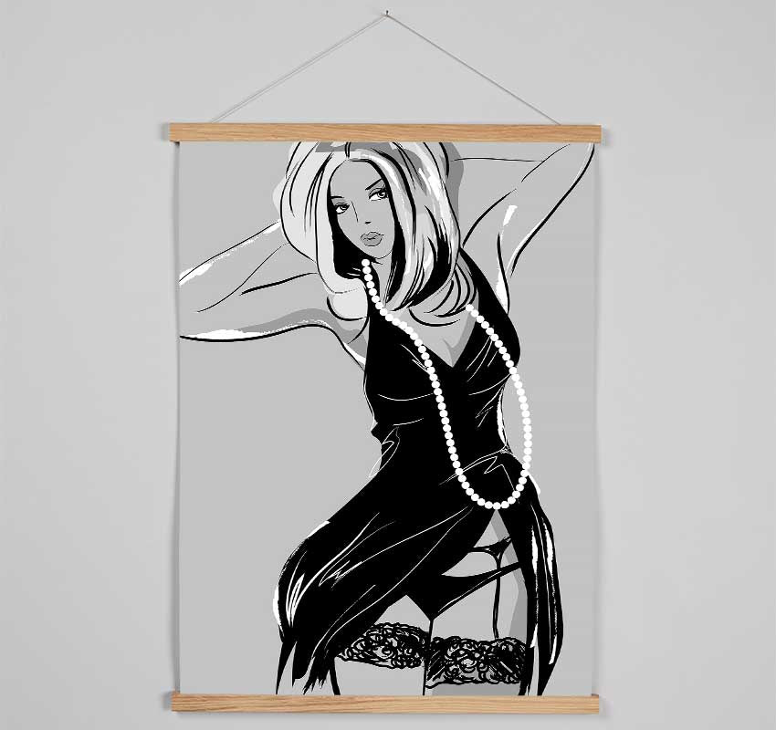 Ready For A Night In Hanging Poster - Wallart-Direct UK