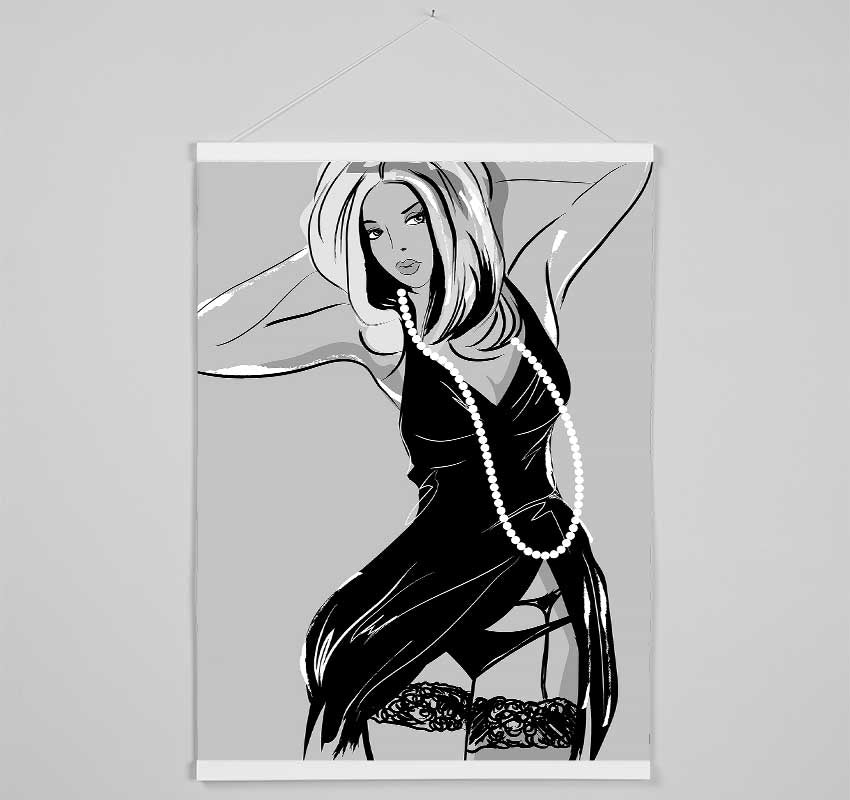 Ready For A Night In Hanging Poster - Wallart-Direct UK