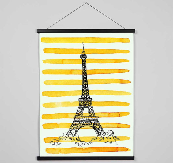 Paris The Capital Of Style Hanging Poster - Wallart-Direct UK