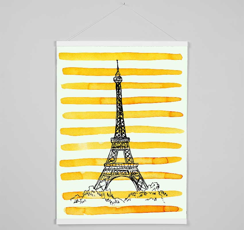 Paris The Capital Of Style Hanging Poster - Wallart-Direct UK