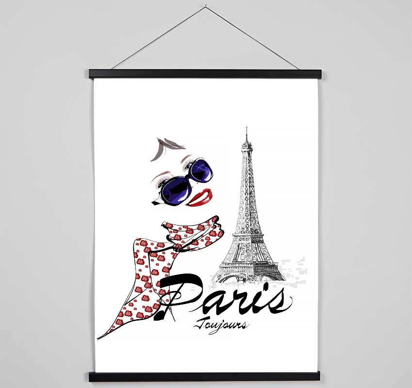 Paris Style Hanging Poster - Wallart-Direct UK