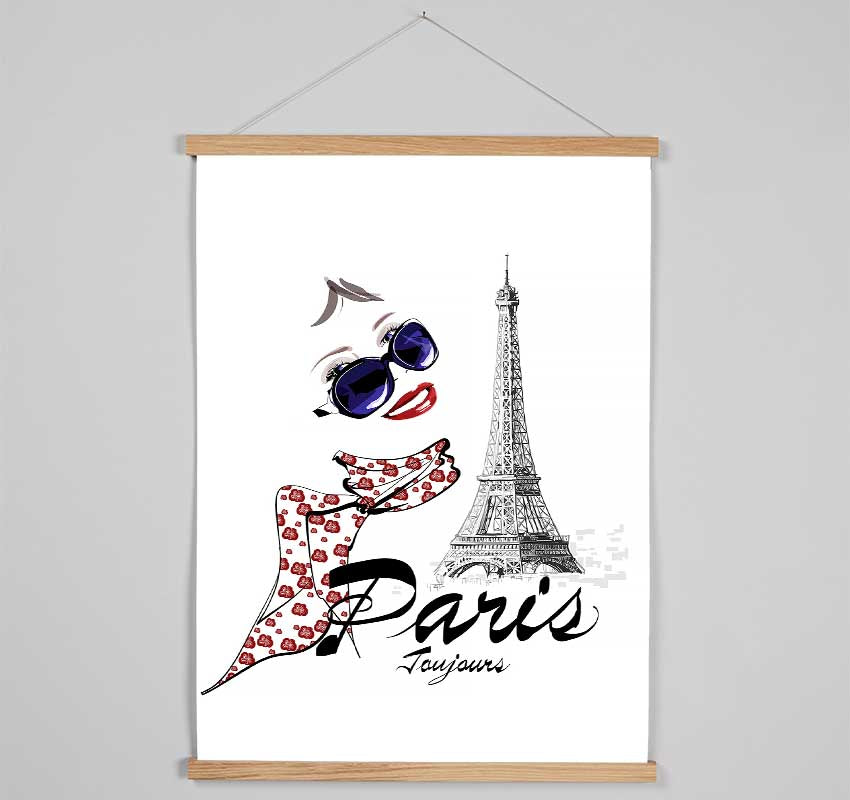 Paris Style Hanging Poster - Wallart-Direct UK