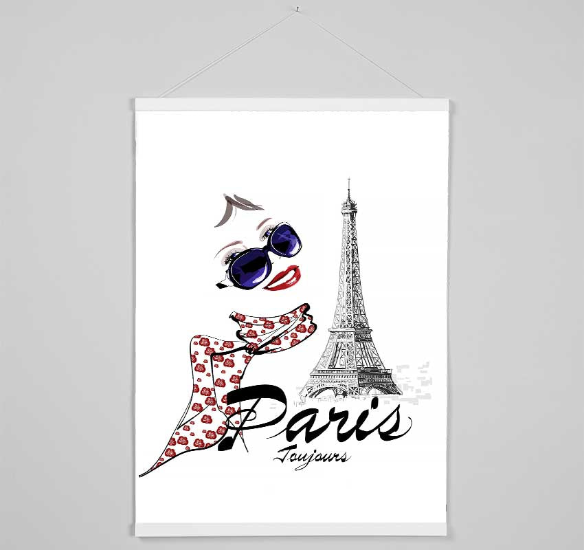 Paris Style Hanging Poster - Wallart-Direct UK