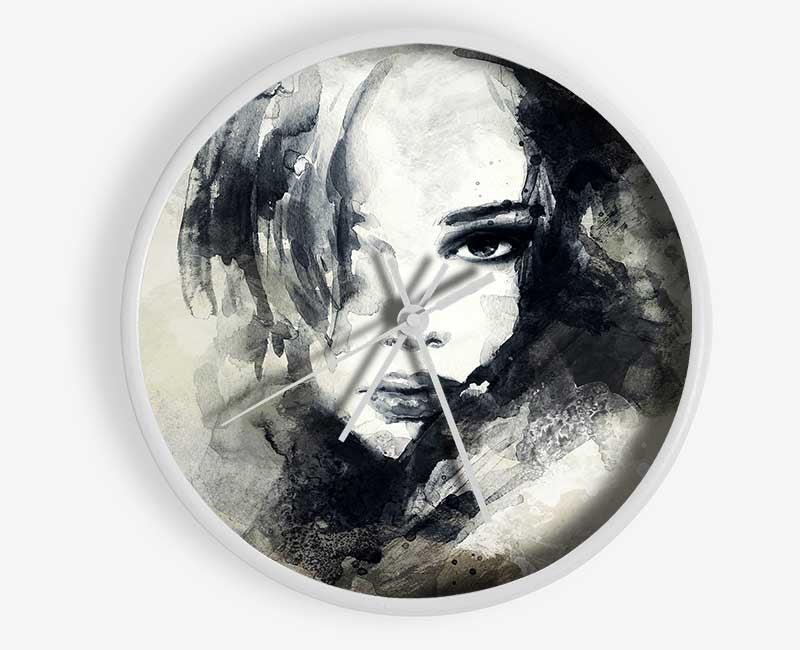 Beauty And Style Clock - Wallart-Direct UK