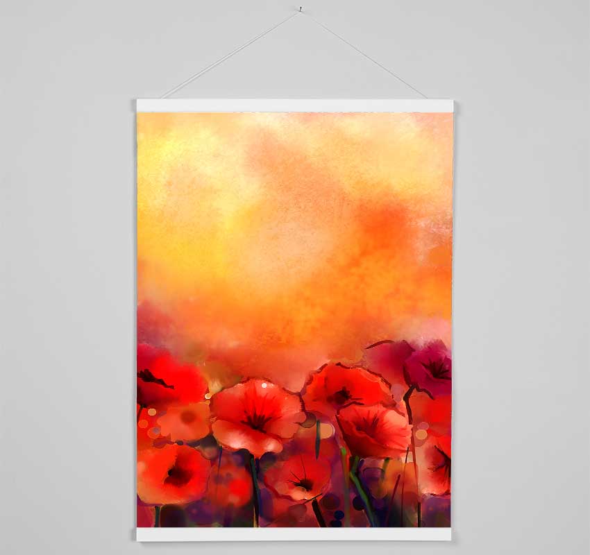 Poppy Dream Hanging Poster - Wallart-Direct UK