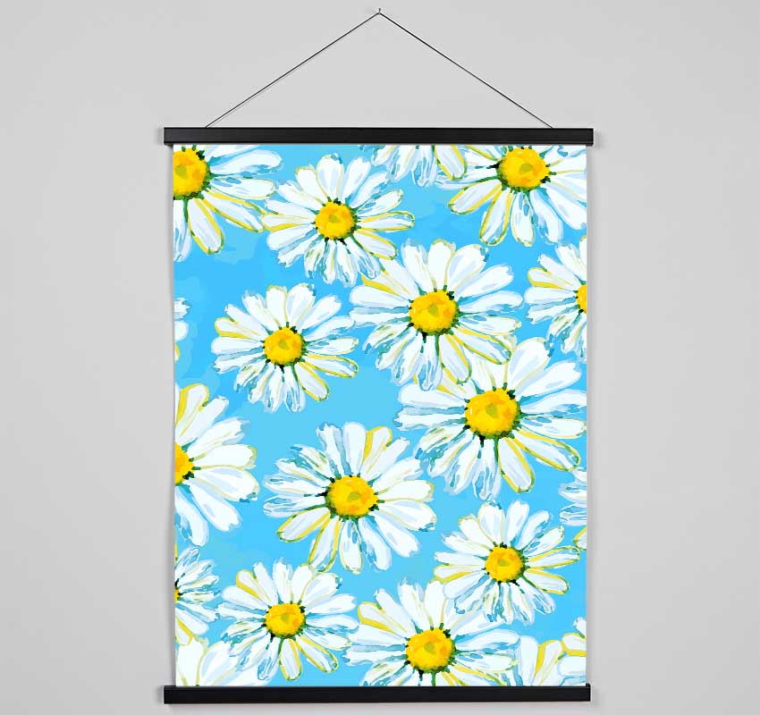 Daisy Blues Hanging Poster - Wallart-Direct UK