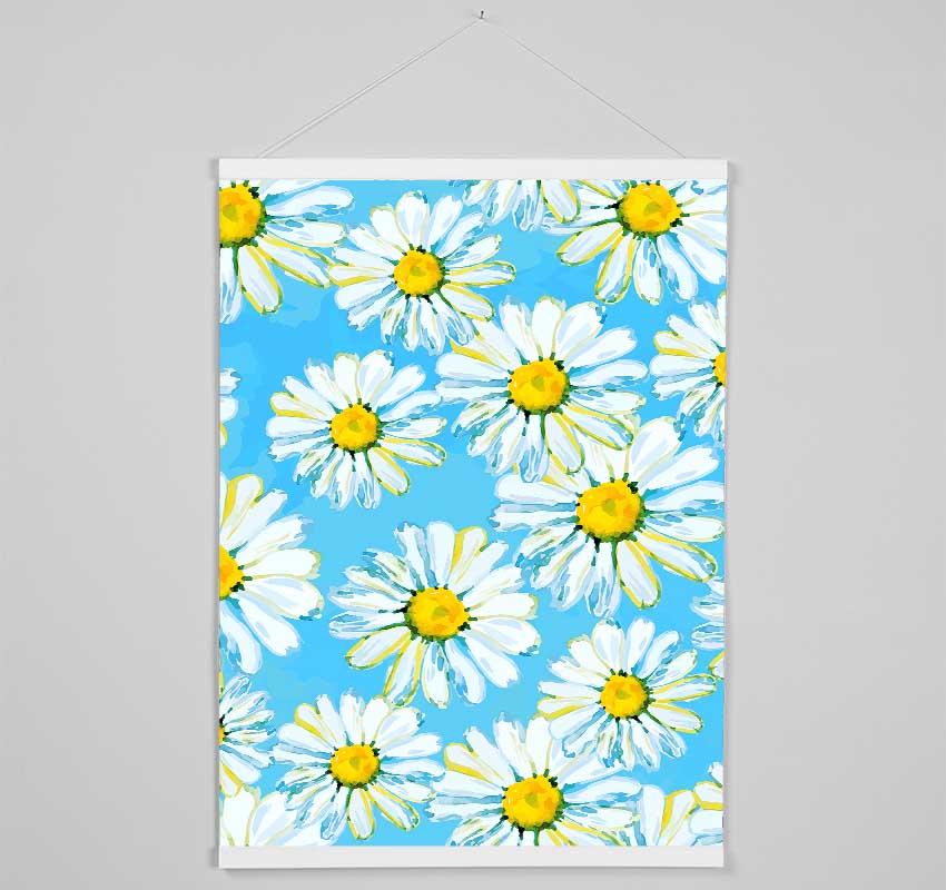 Daisy Blues Hanging Poster - Wallart-Direct UK